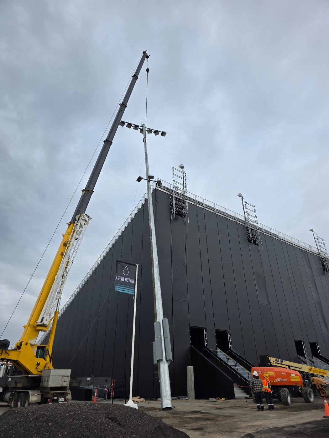 Rogers Stadium installation